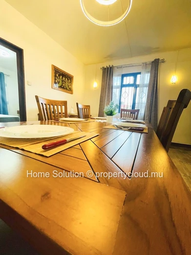 Furnished apartment for rent in Trou-aux-Biches